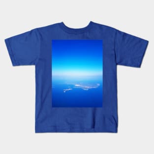 Aerial view of islands Kids T-Shirt